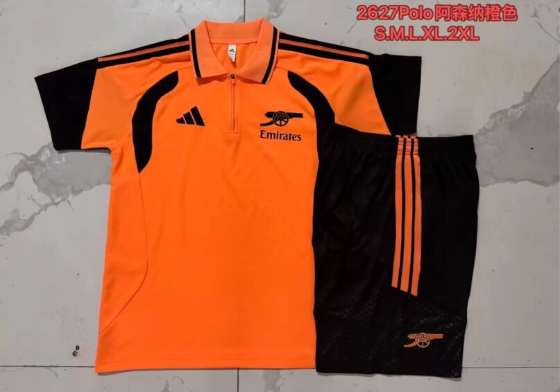 AAA Quality Arsenal 26/27 Orange Training Kit Jerseys